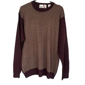 Florence Tricot Made In Italy XL Wool Acrylic Sweater